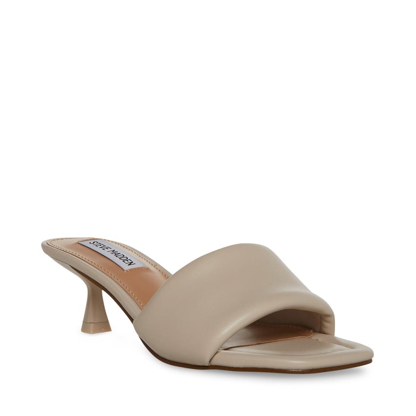 Mulas Steve Madden Syrah Mujer Beige | ES EKE864